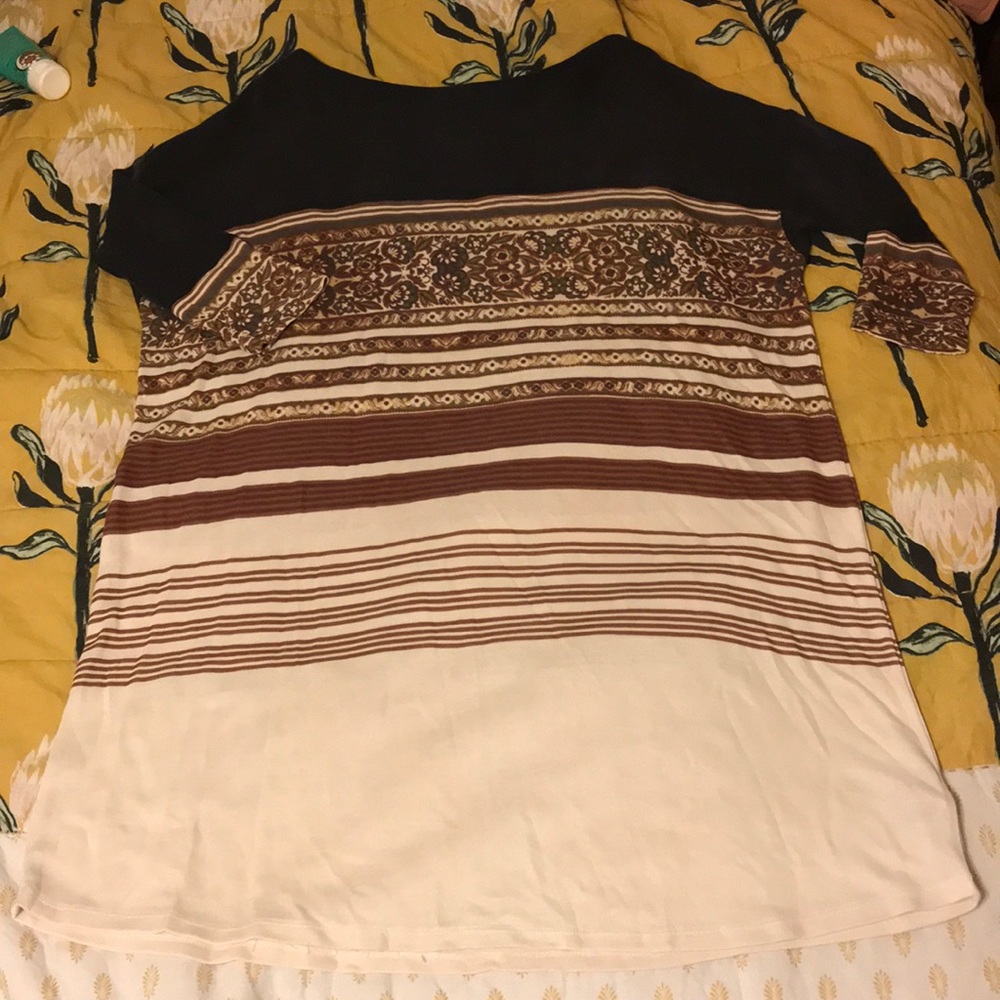 Oversized doleman tunic top